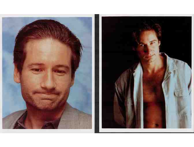 David Duchovny, collectors lot, group of classic celebrity portraits, stills or photos