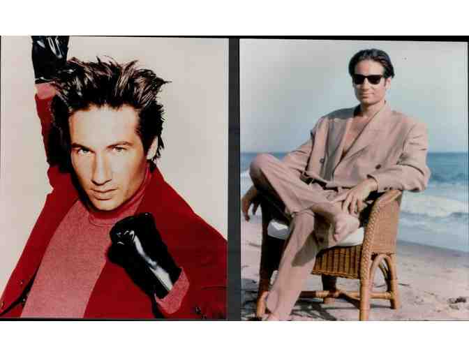 David Duchovny, collectors lot, group of classic celebrity portraits, stills or photos