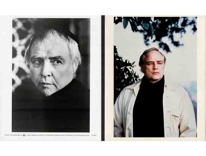 Marlon Brando, group of classic celebrity portraits, stills or photos