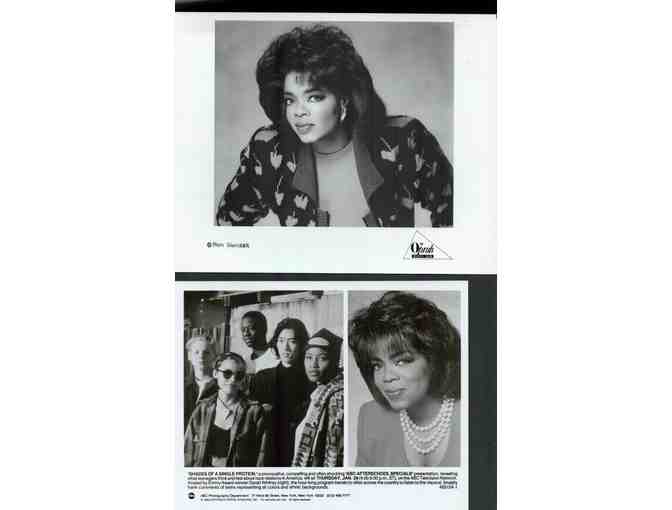 Oprah Winfrey, group of classic celebrity portraits, stills or photos