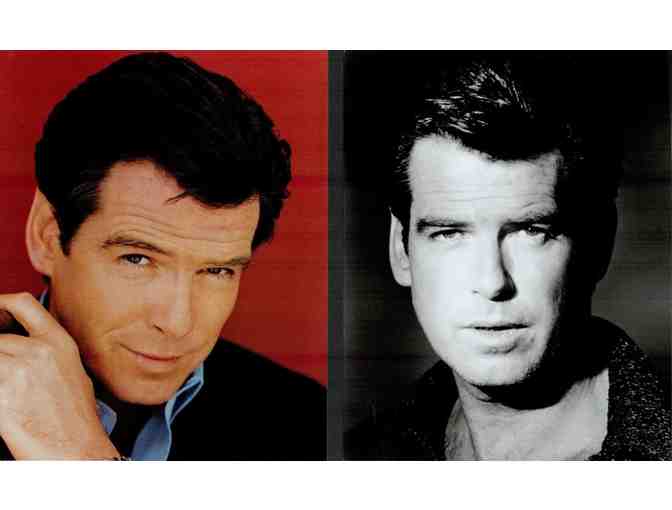 Pierce Brosnan, collectors lot, group of classic celebrity portraits, stills or photos