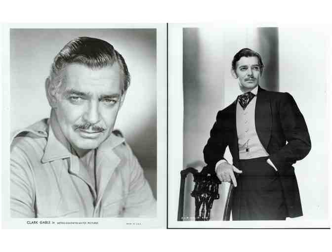 CLARK GABLE, group of classic celebrity portraits, stills or photos