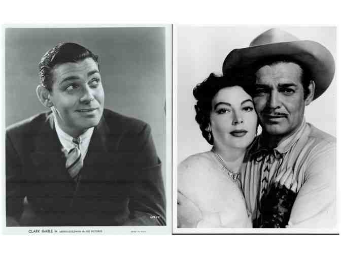 CLARK GABLE, group of classic celebrity portraits, stills or photos