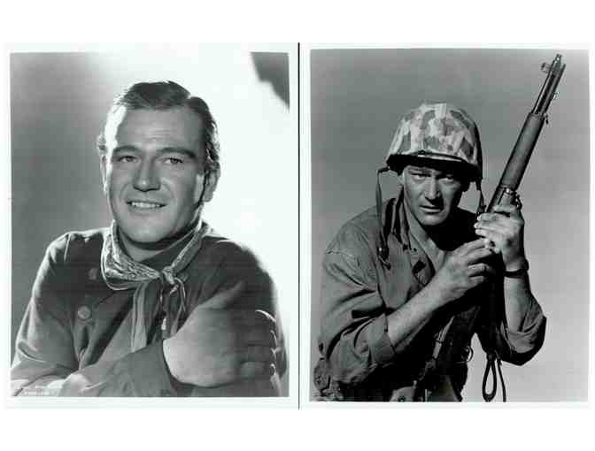 JOHN WAYNE, super collectors lot, group of classic celebrity portraits, stills or photos