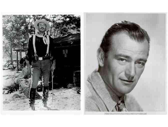 JOHN WAYNE, super collectors lot, group of classic celebrity portraits, stills or photos