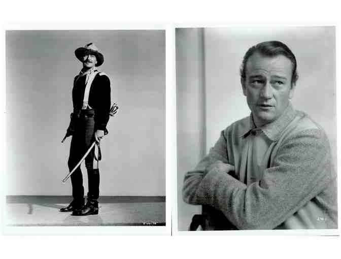 JOHN WAYNE, super collectors lot, group of classic celebrity portraits, stills or photos