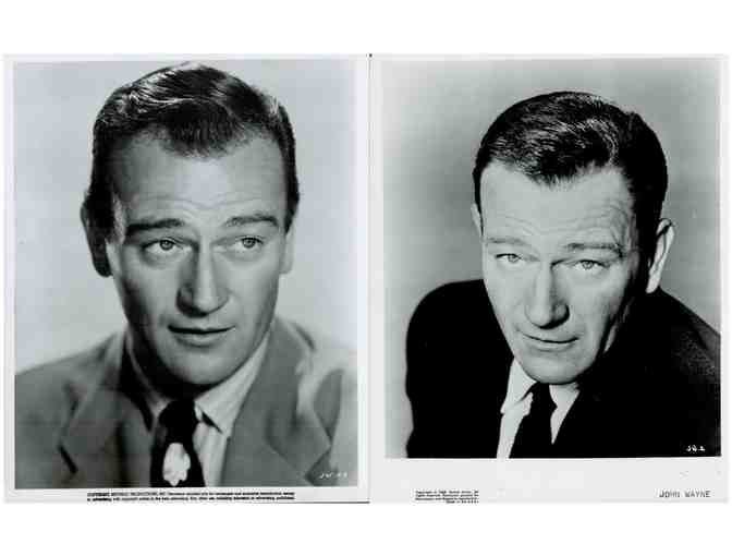 JOHN WAYNE, super collectors lot, group of classic celebrity portraits, stills or photos