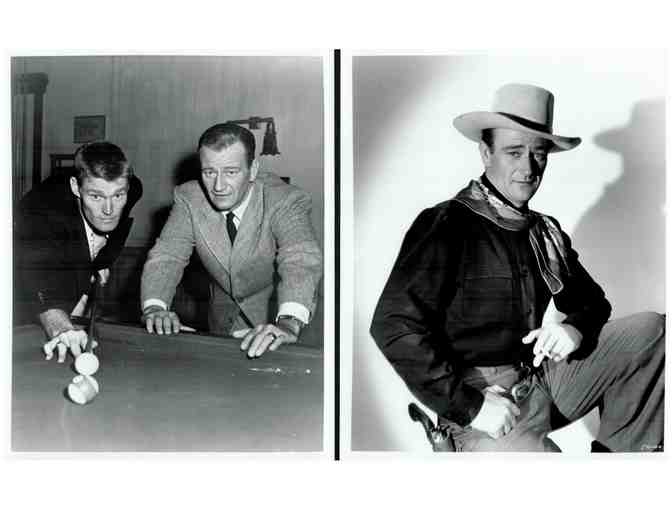 JOHN WAYNE, super collectors lot, group of classic celebrity portraits, stills or photos