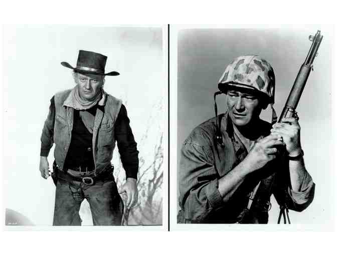 JOHN WAYNE, super collectors lot, group of classic celebrity portraits, stills or photos