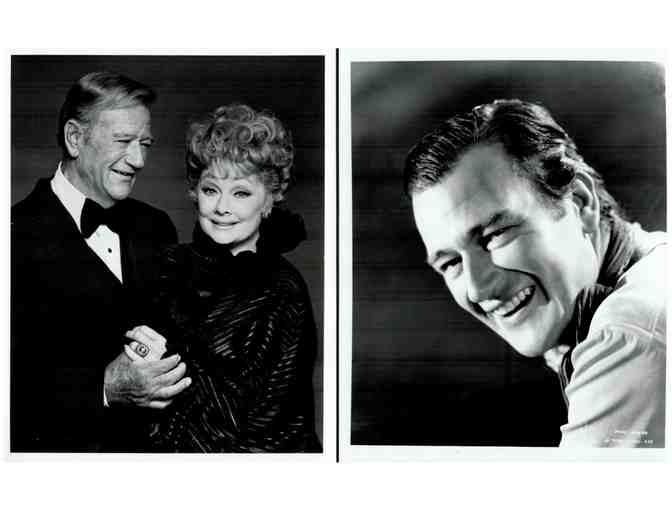 JOHN WAYNE, super collectors lot, group of classic celebrity portraits, stills or photos