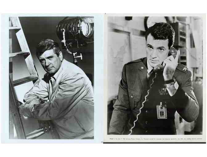 ROCK HUDSON, group of classic celebrity portraits, stills or photos