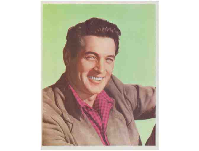 ROCK HUDSON, group of classic celebrity portraits, stills or photos