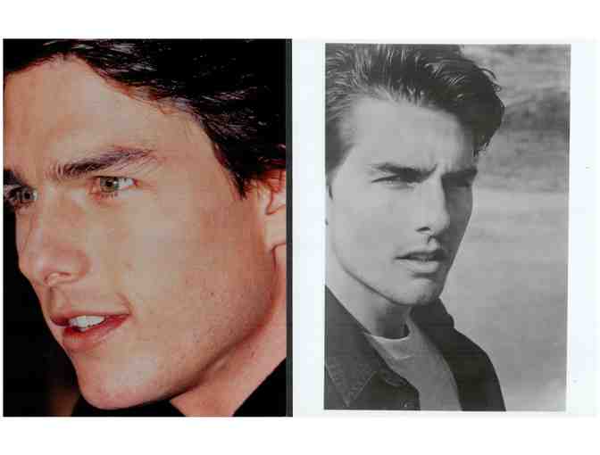 TOM CRUISE, group of classic celebrity portraits, stills or photos