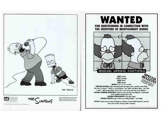 SIMPSONS, TV series, studio stills, Fox Broadcasting animation.