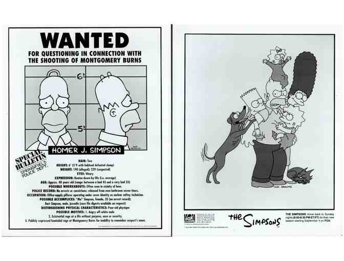 SIMPSONS, TV series, studio stills, Fox Broadcasting animation.