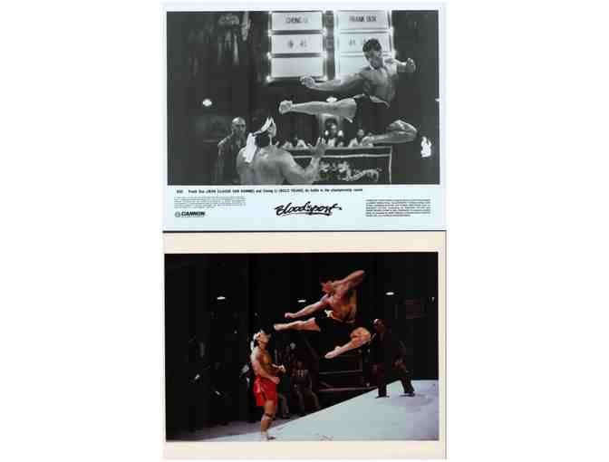 BLOODSPORT, 1988, movie stills and color photo, Jean-Claude Van Damme