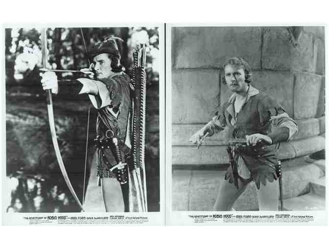 ADVENTURES OF ROBIN HOOD, 1938, movie stills, Errol Flynn, Olivia De Havilland