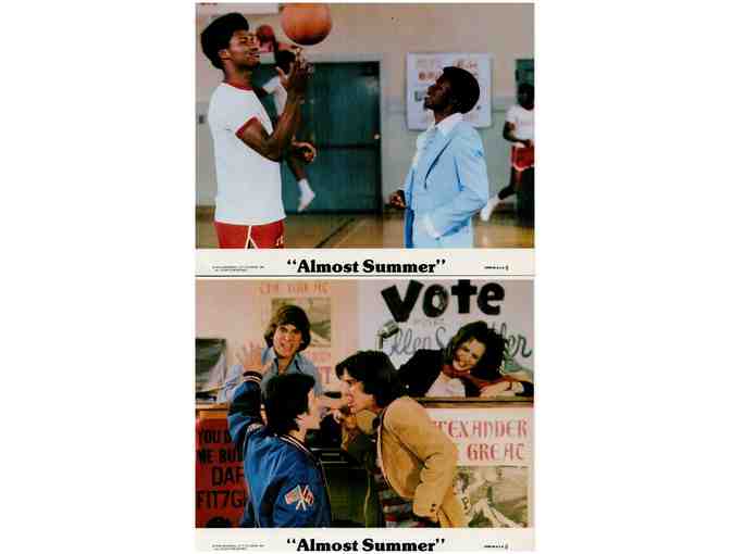 ALMOST SUMMER, 1978, mini lobby cards, Bruno Kirby, Tim Matheson