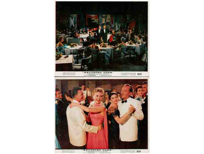 ANYTHING GOES, 1956, mini lobby cards, Bing Crosby, Donald Oconnor