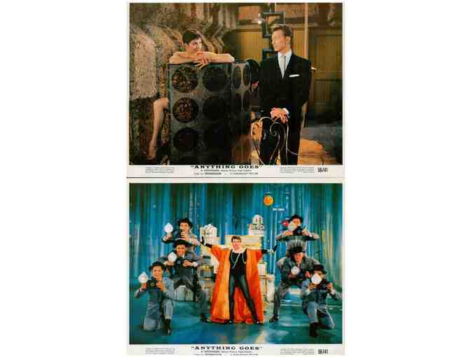 ANYTHING GOES, 1956, mini lobby cards, Bing Crosby, Donald Oconnor