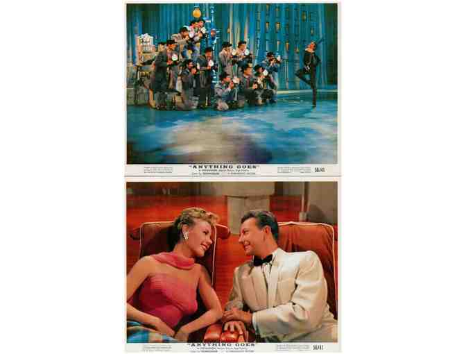 ANYTHING GOES, 1956, mini lobby cards, Bing Crosby, Donald Oconnor