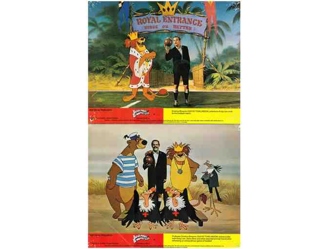 BEDKNOBS AND BROOMSTICKS, 1971, British Front of House cards, Disney