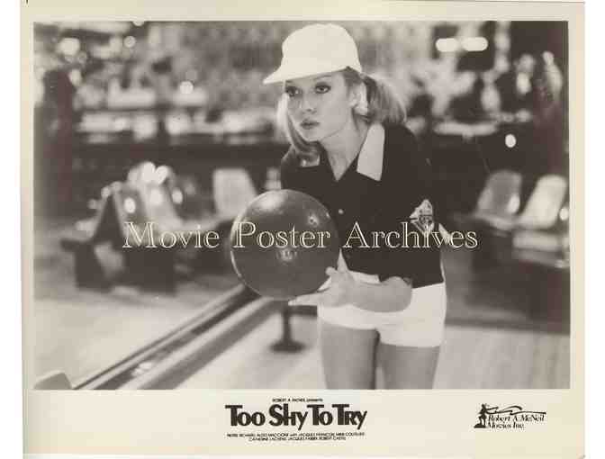 TOO SHY TO TRY, 1983, movie stills, collectors lot, Pierre Richard, Aldo Maccione,