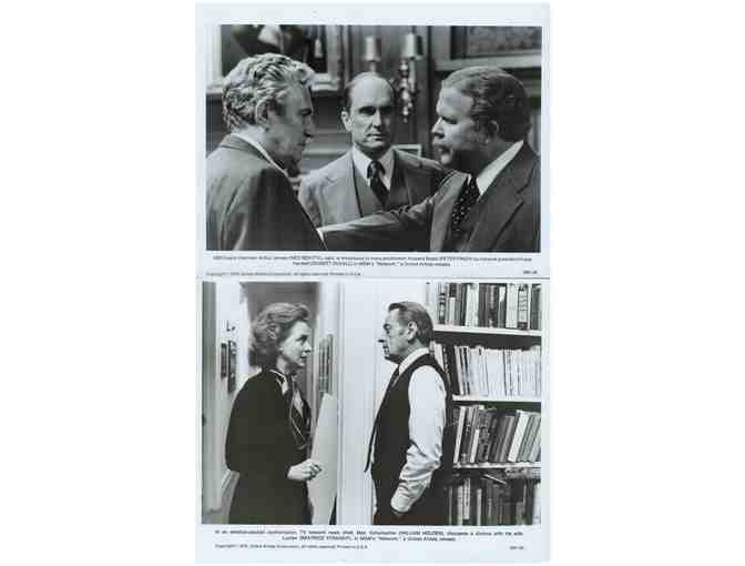 NETWORK, 1976, movie stills, collectors lot, William Holden, Faye Dunaway