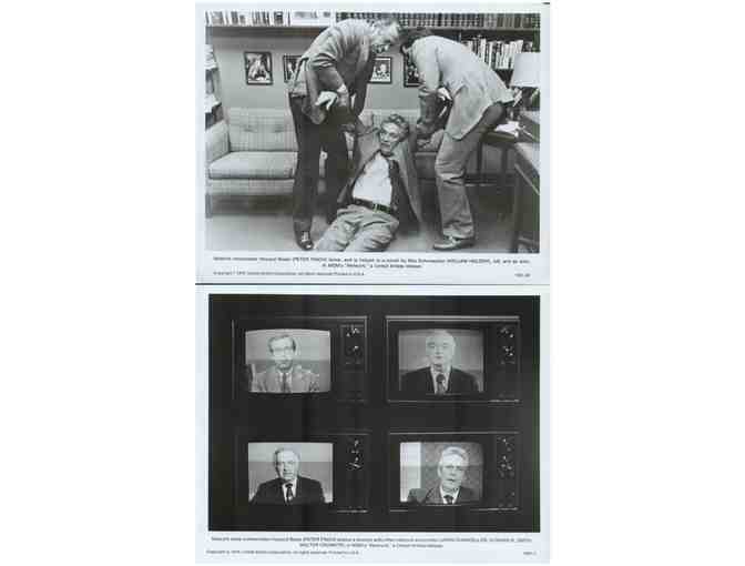 NETWORK, 1976, movie stills, collectors lot, William Holden, Faye Dunaway