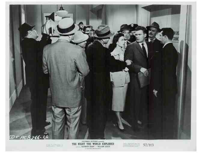 NIGHT THE WORLD EXPLODED, 1957, movie stills, Kathryn Grant, William Leslie