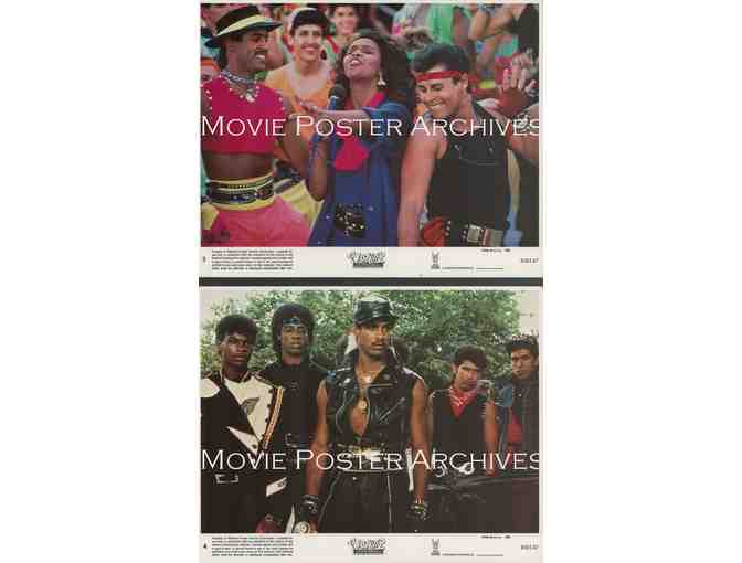 BREAKIN 2, 1984, mini lobby cards, Lucinda Dickey, Ice T, Susie Bono