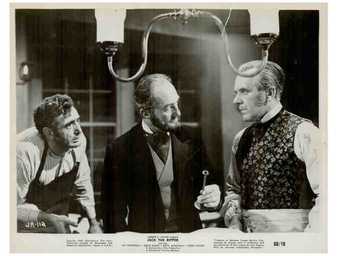 JACK THE RIPPER, 1960, movie stills, collectors lot, Lee Patterson, Eddie Byrne