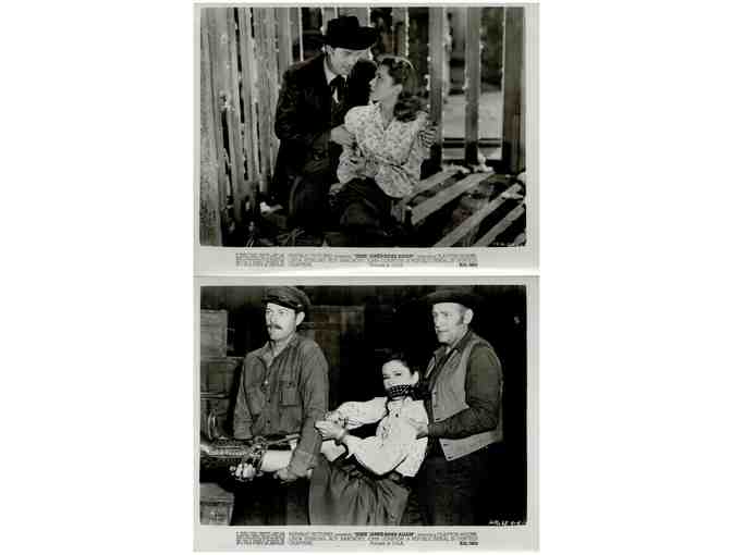 JESSE JAMES RIDES AGAIN, 1947, movie stills, Clayton Moore, Linda Stirling