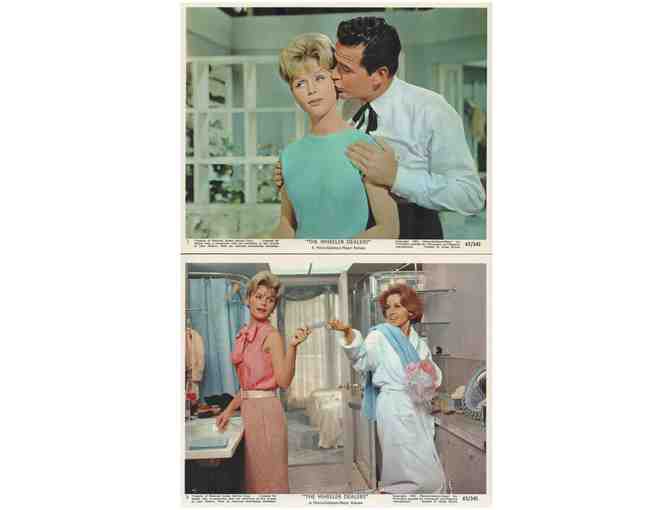 WHEELER DEALERS, 1963, mini lobby cards, James Garner, Lee Remick, Jim Backus