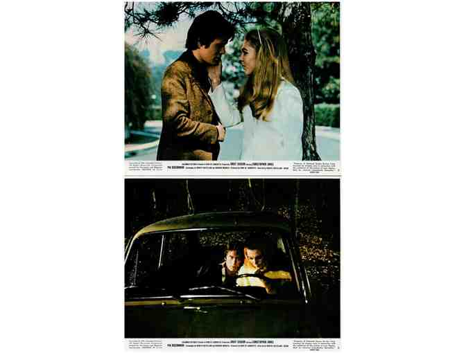 BRIEF SEASON, 1969, mini lobby cards, Christopher Jones, Nadir Moretti