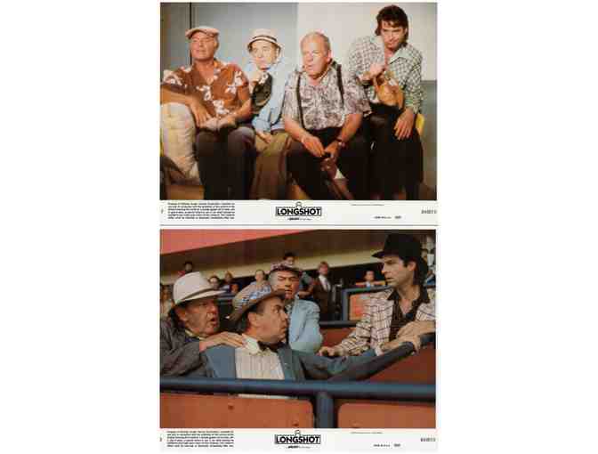 LONGSHOT, 1986, mini lobby cards, Tim Conway, Harvey Korman