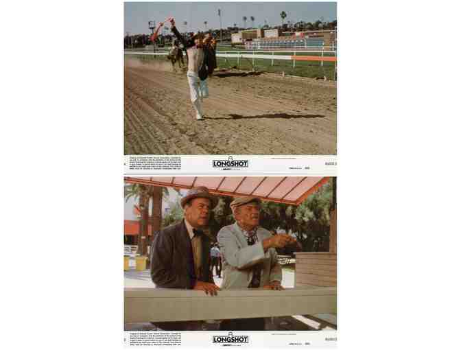 LONGSHOT, 1986, mini lobby cards, Tim Conway, Harvey Korman