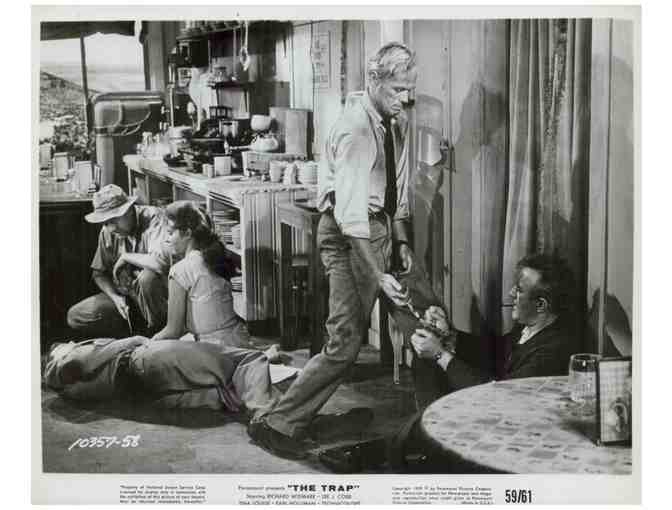 TRAP, 1959, movie stills, Richard Widmark, Lorne Green, Lee J. Cobb