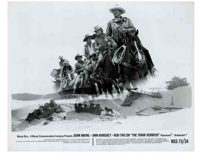 TRAIN ROBBERS, 1973, movie stills, John Wayne, Ann-Margret