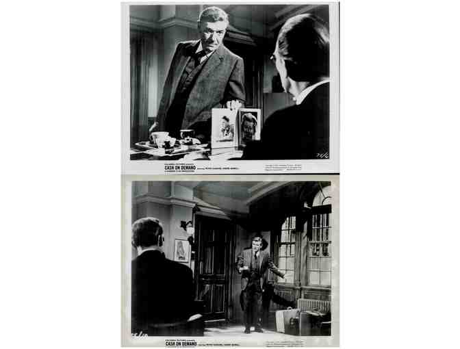 CASH ON DEMAND, 1962, movie stills, Peter Cushing, Andre Morell