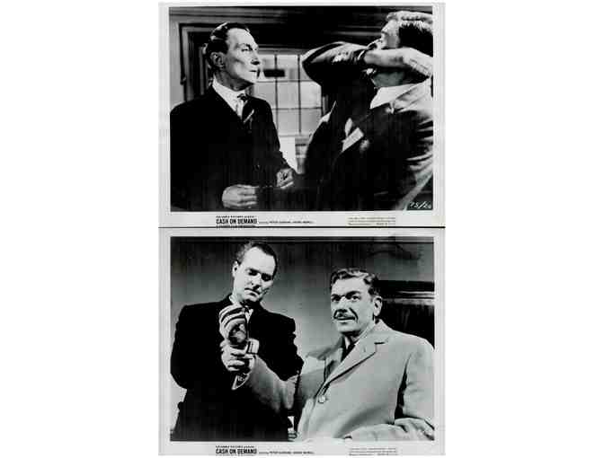 CASH ON DEMAND, 1962, movie stills, Peter Cushing, Andre Morell