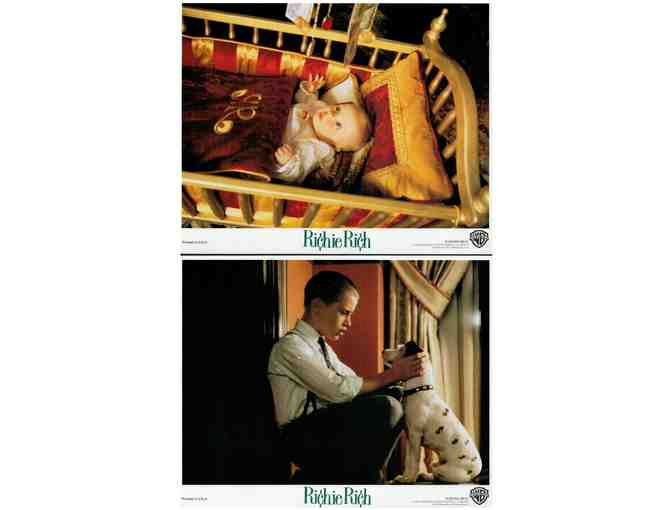 RICHIE RICH, 1994, mini lobby cards, Macaulay Culkin, Edward Herrmann