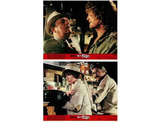 WHEN YOU COMIN BACK RED RYDER, 1979, mini lobby cards, Marjoe Gortner