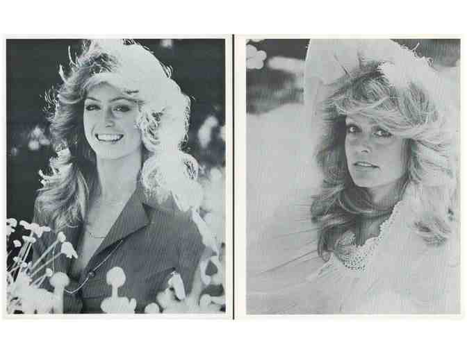 FARRAH FAWCETT, group of classic celebrity portraits, stills or photos