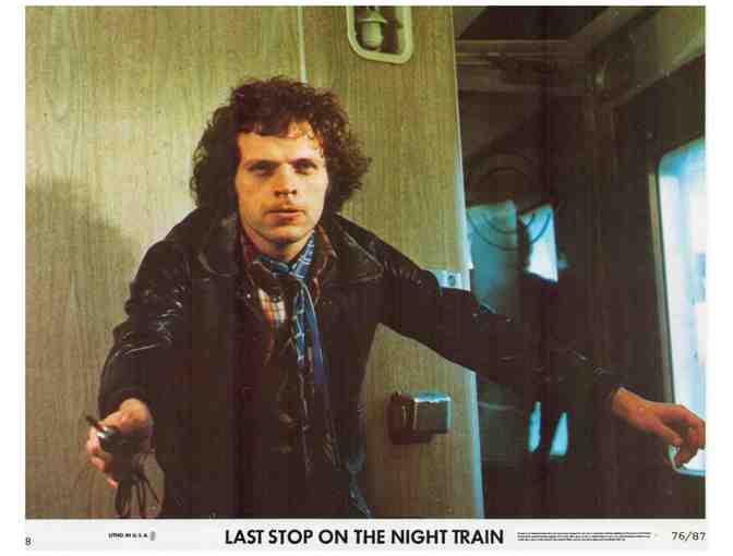 LAST STOP ON THE NIGHT TRAIN, 1976, mini lobby cards, Kay Beal