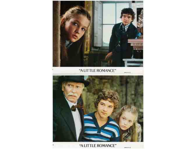 LITTLE ROMANCE, 1979, mini lobby cards, Laurence Olivier, Sally Kellerman