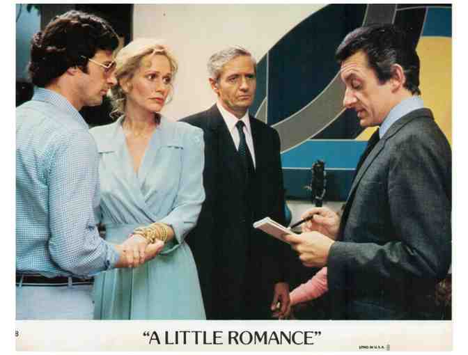 LITTLE ROMANCE, 1979, mini lobby cards, Laurence Olivier, Sally Kellerman