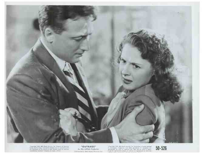 OUTRAGE, 1950, movie stills, Mala Powers, Robert Clarke