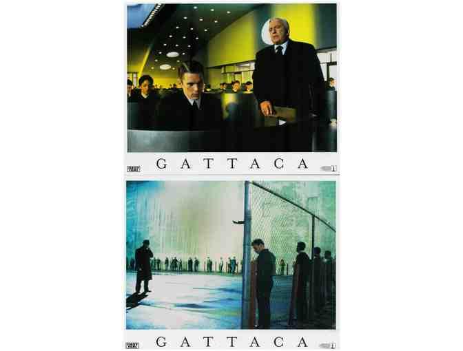 GATTACA, 1997, mini lobby cards, Ethan Hawke, Uma Thurman