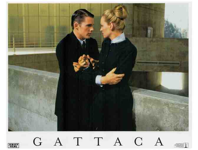 GATTACA, 1997, mini lobby cards, Ethan Hawke, Uma Thurman